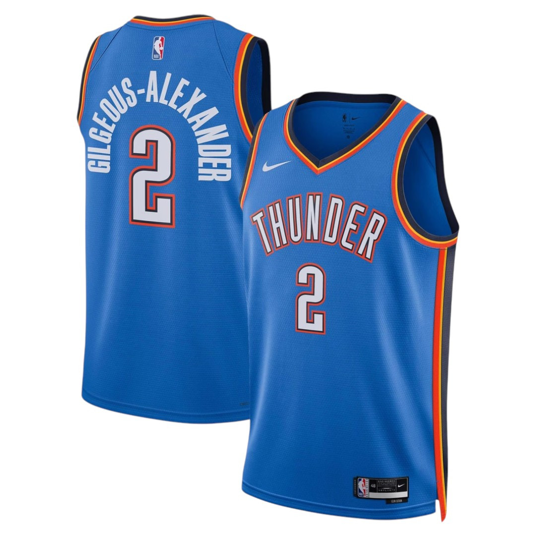 GILGEOUS-ALEXANDER #2 Oklahoma City Thunder 26/27 Men's Swingman Jersey - Icon