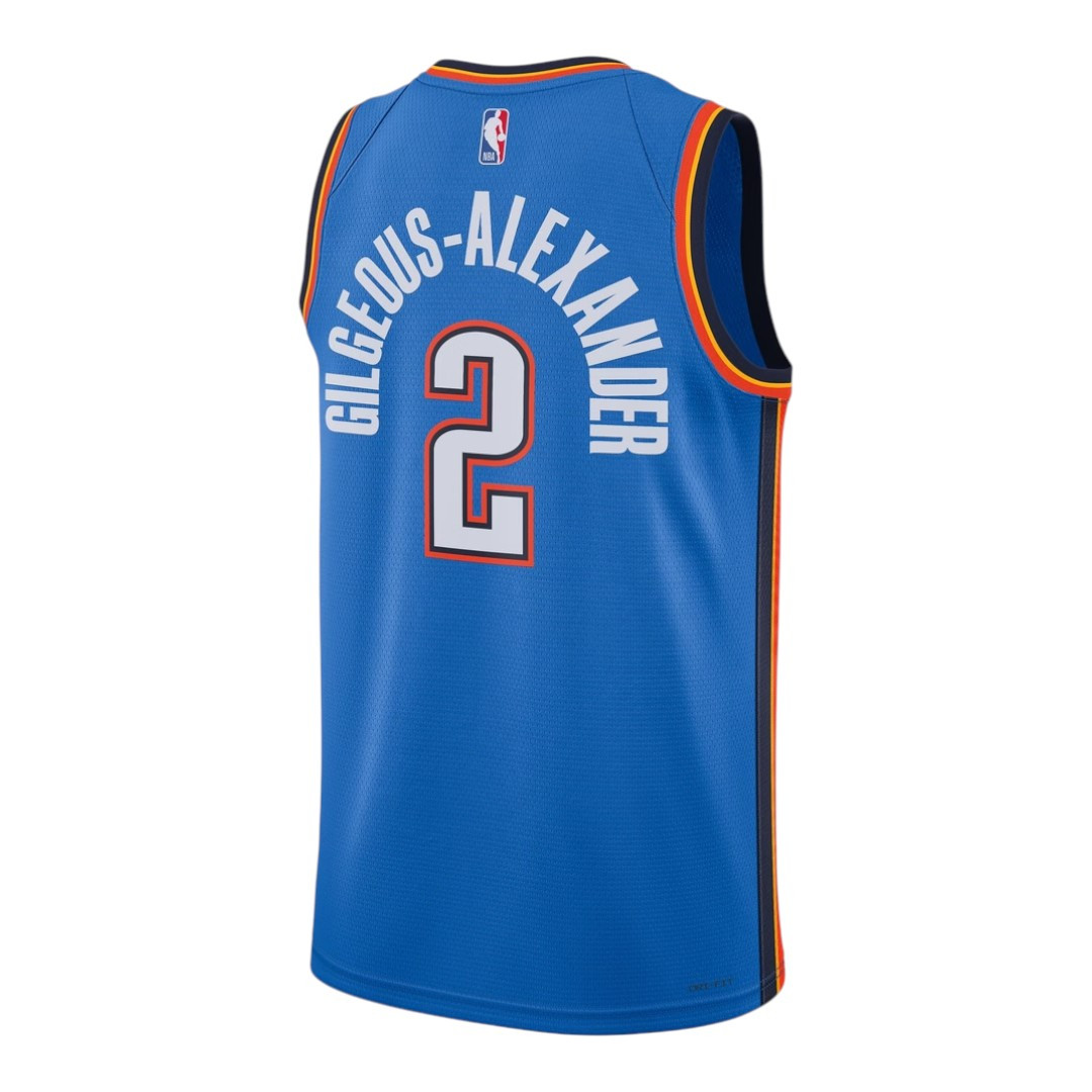 GILGEOUS-ALEXANDER #2 Oklahoma City Thunder 26/27 Men's Swingman Jersey - Icon
