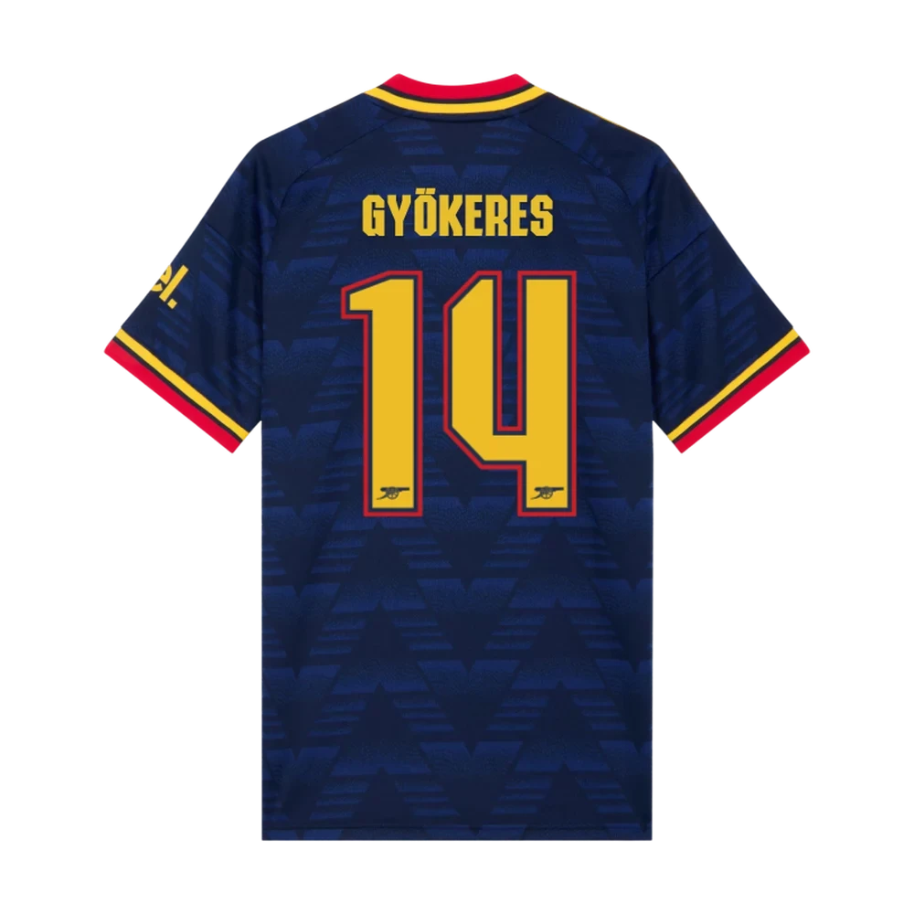 GYÖKERES #14 Arsenal 26/27 Stadium Men's Away Shirt - Club Font