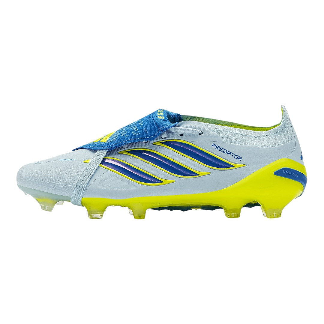 Predator Elite FG Fold-Over Tongue - Light Blue/Yellow
