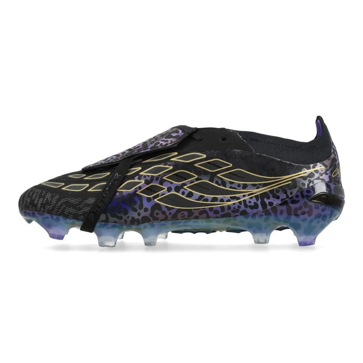 Predator Elite Kaká FG Fold-Over Tongue - Black/Purple/Gold