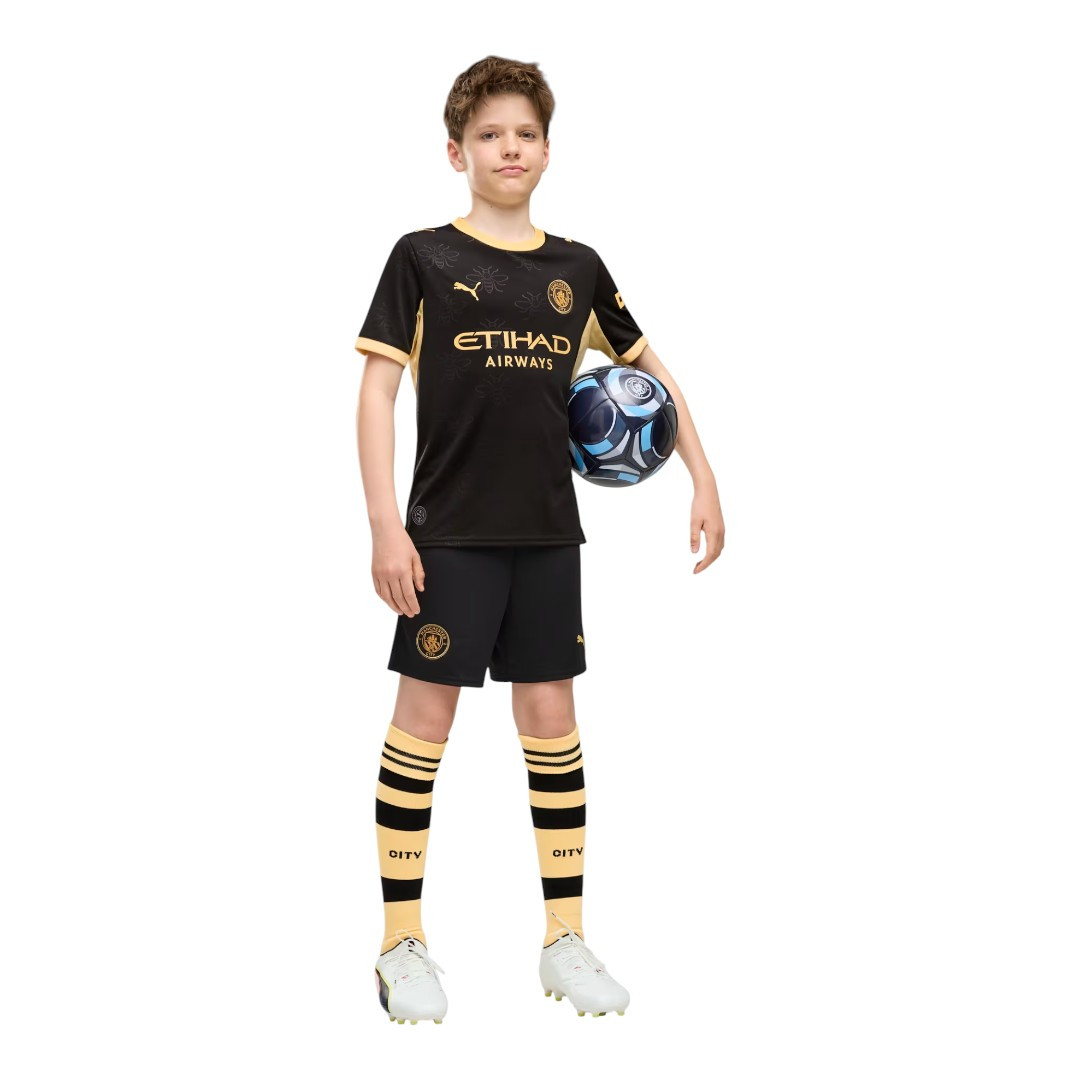 Manchester City 26/27 Kid's Away Set