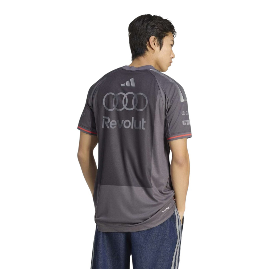 Audi Revolut 2026 Grey Authentic Driver Tee