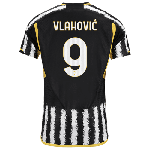 VLAHOVIĆ #9 Juventus 23/24 Authentic Men's Home Shirt