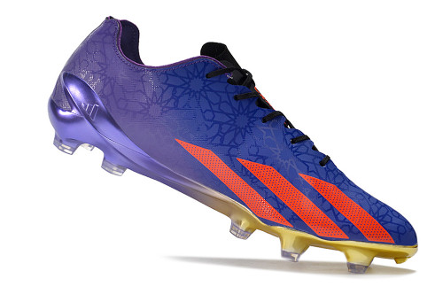 adidas X Crazyfast + FG - Purple Rush/Solar Red