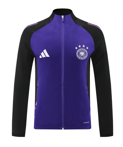 Germany 24/25 Men's Purple Long Zip Jacket