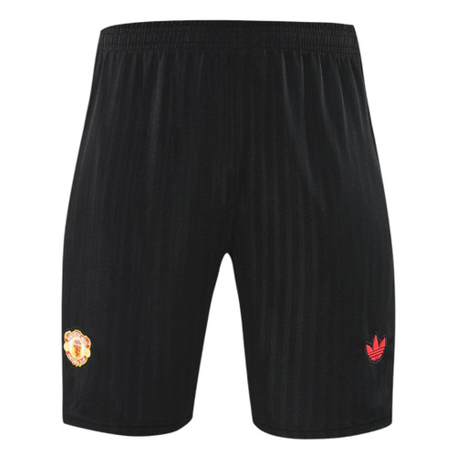Manchester United 25/26 Men's Black-Red Terrace Icon Tank Top