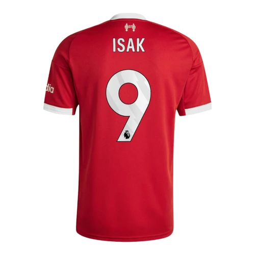 ISAK #9 Liverpool 25/26 Stadium Men's Home Shirt - PL Font