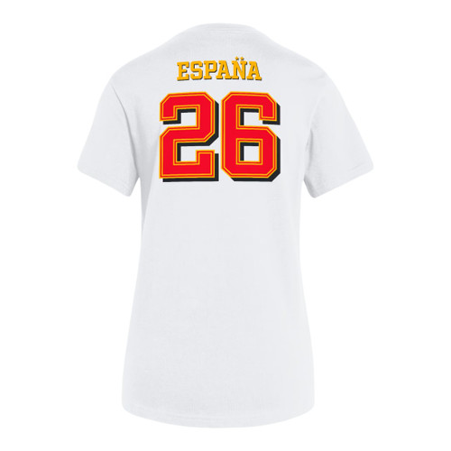 Spain 2026 Men's World Champions White T-Shirt