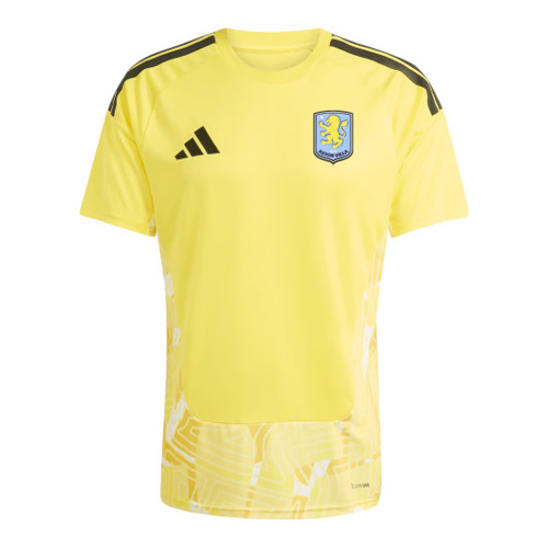 Aston Villa 26/27 Kid's Yellow Goalkeeper Set