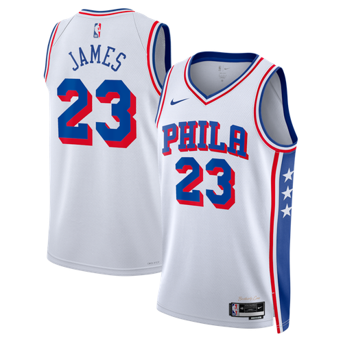JAMES #23 Philadelphia 76ers 26/27 Men's Swingman Jersey - Association