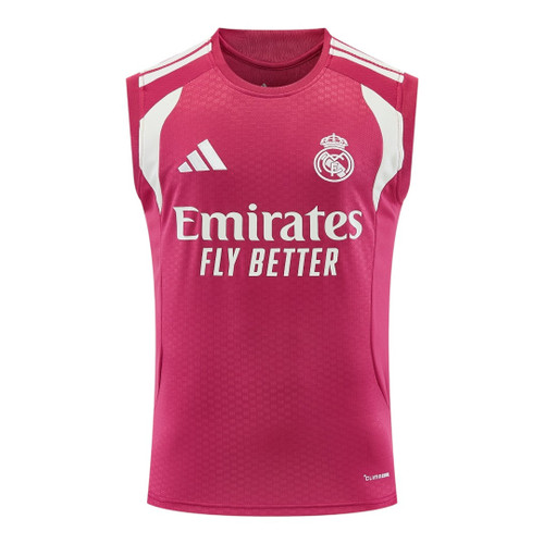 Real Madrid 26/27 Men's Pink Training Tank Top