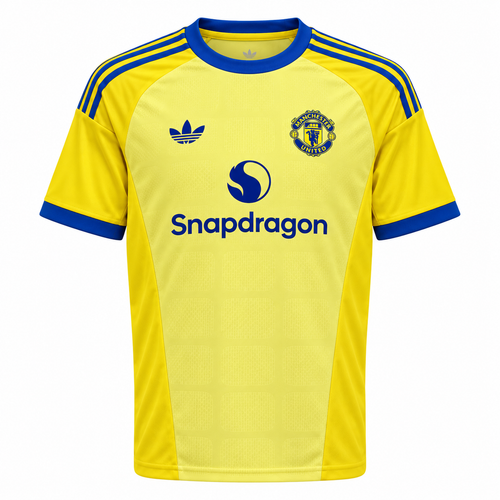 Manchester United 26/27 Kid's Yellow Goalkeeper Set