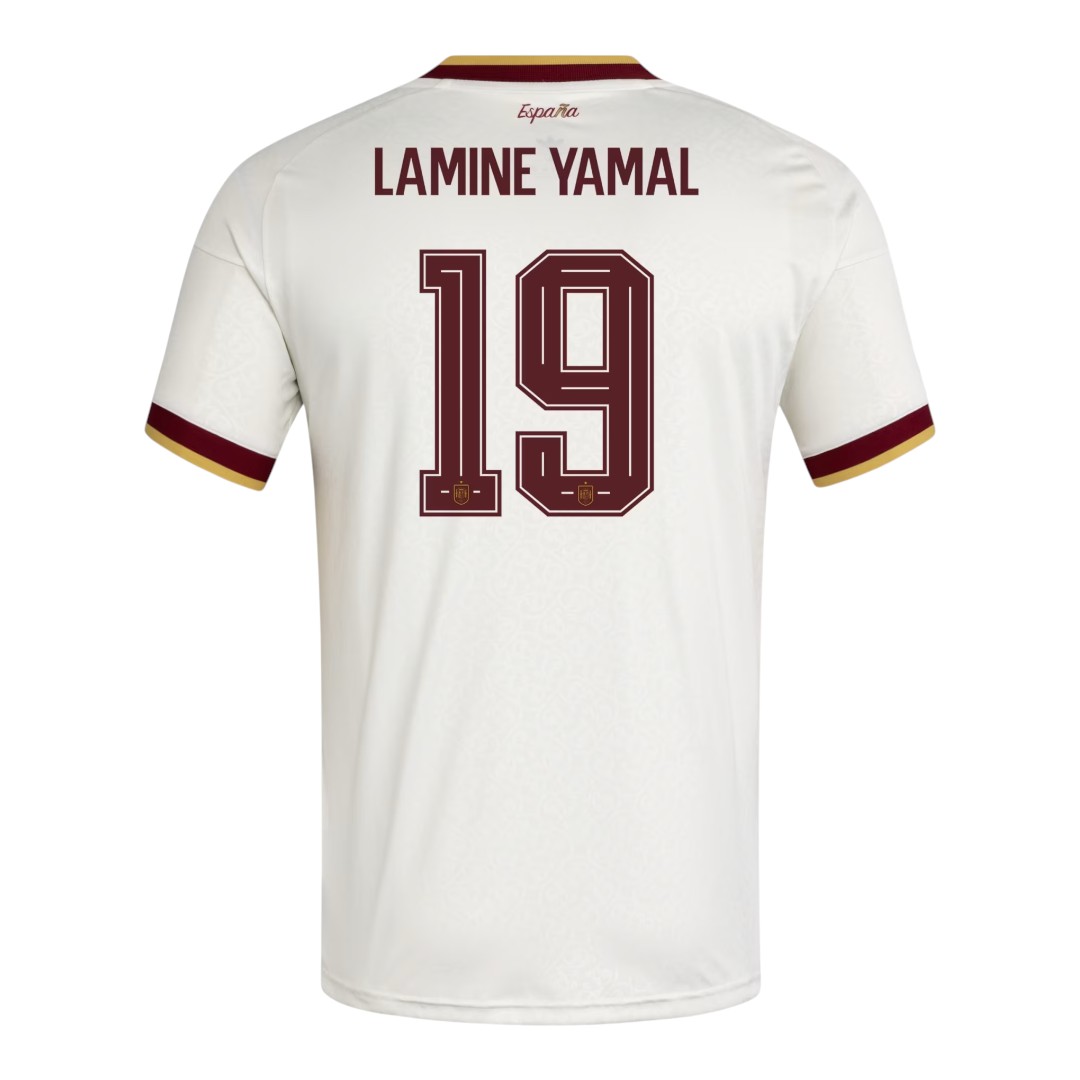 LAMINE YAMAL #19 Spain 2026 Stadium Men's Away Shirt