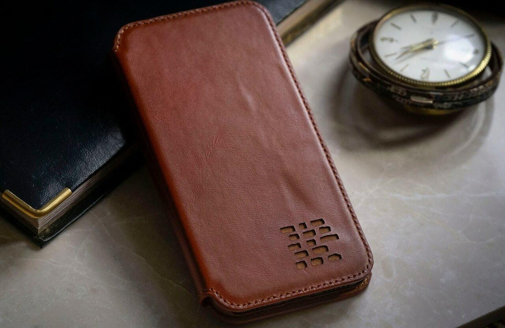 Men's Samsung Galaxy S7 Edge Ultra Slim Brown Premium Leather Phone Case