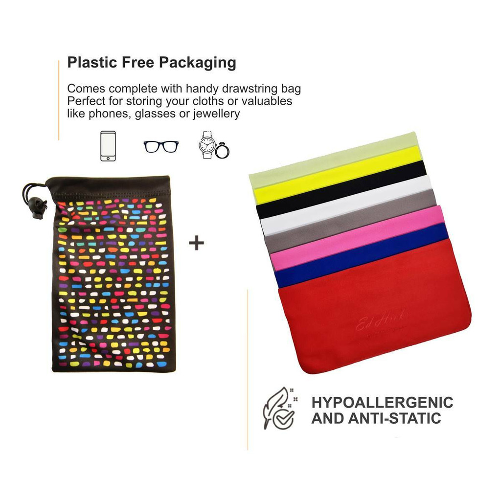 Microfibre Cloths With Microfibre Bag/Pouch
