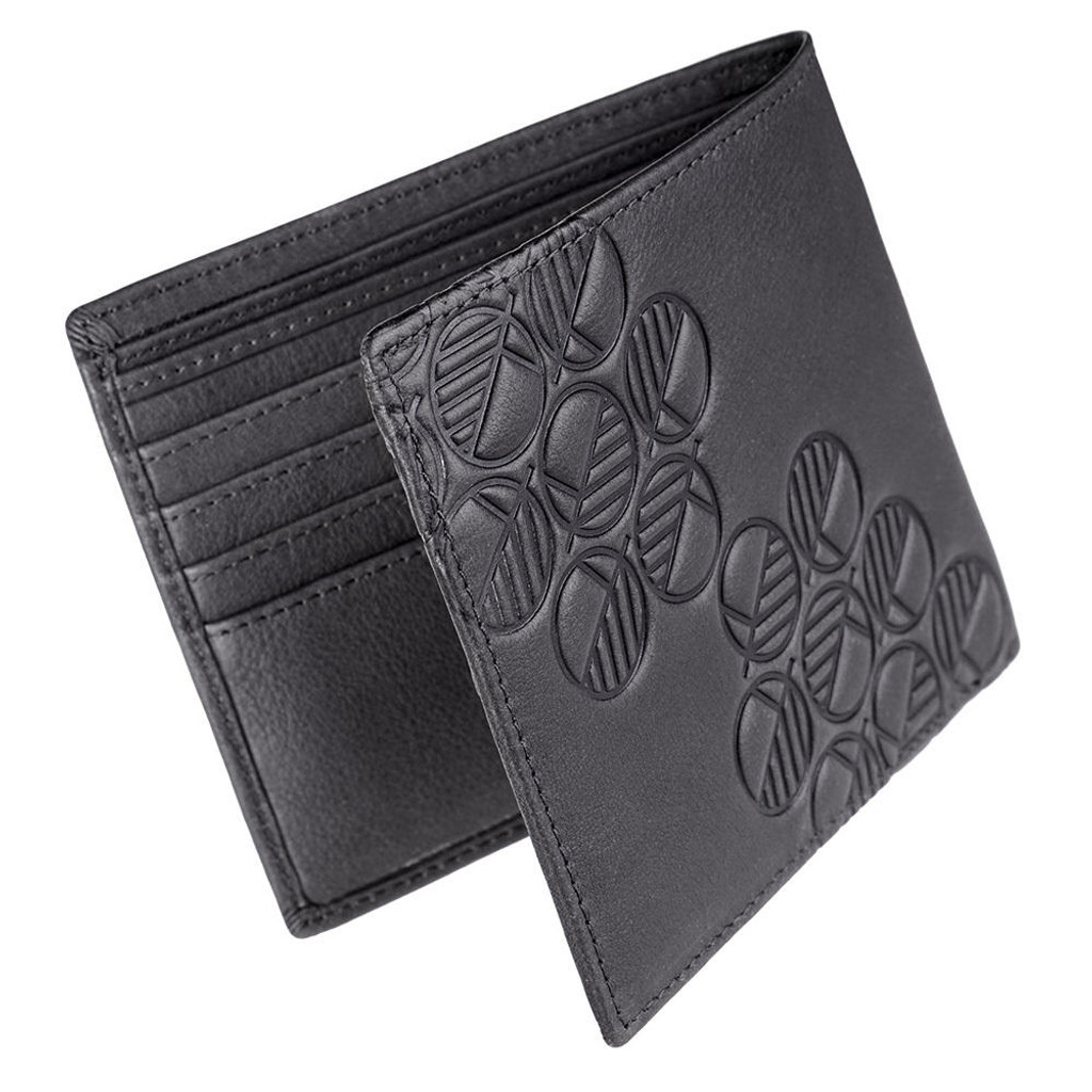 Embossed Charcoal Black