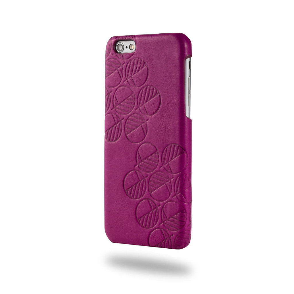 iPhone 6 pink leather back case