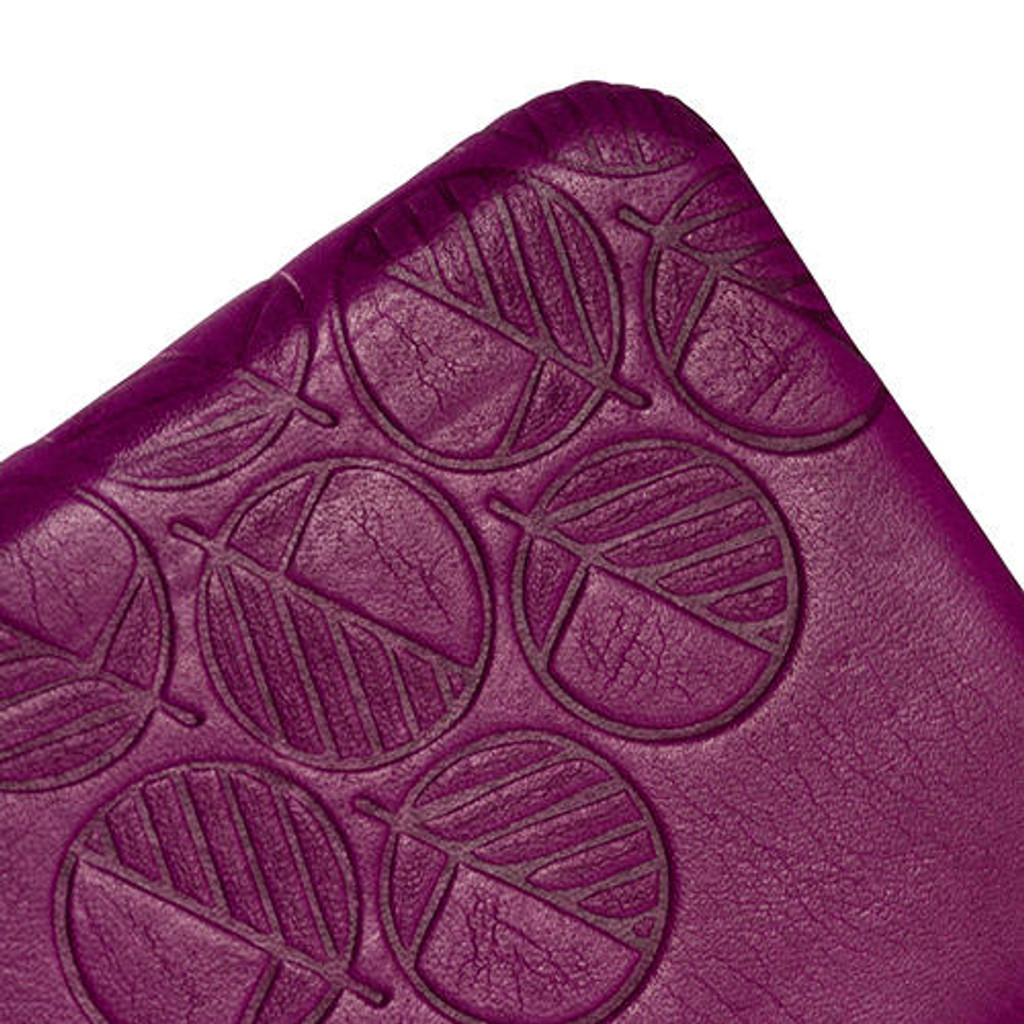 Slim leather pink case for iPhone 5