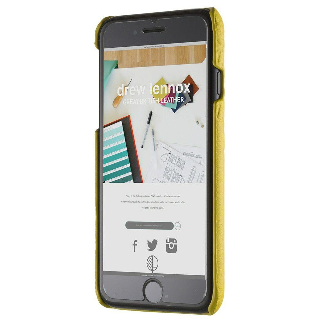 Stylish iPhone SE leather hard case protective cover