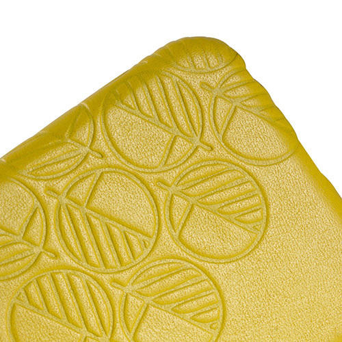 Premium green leather cover for iPhone SE