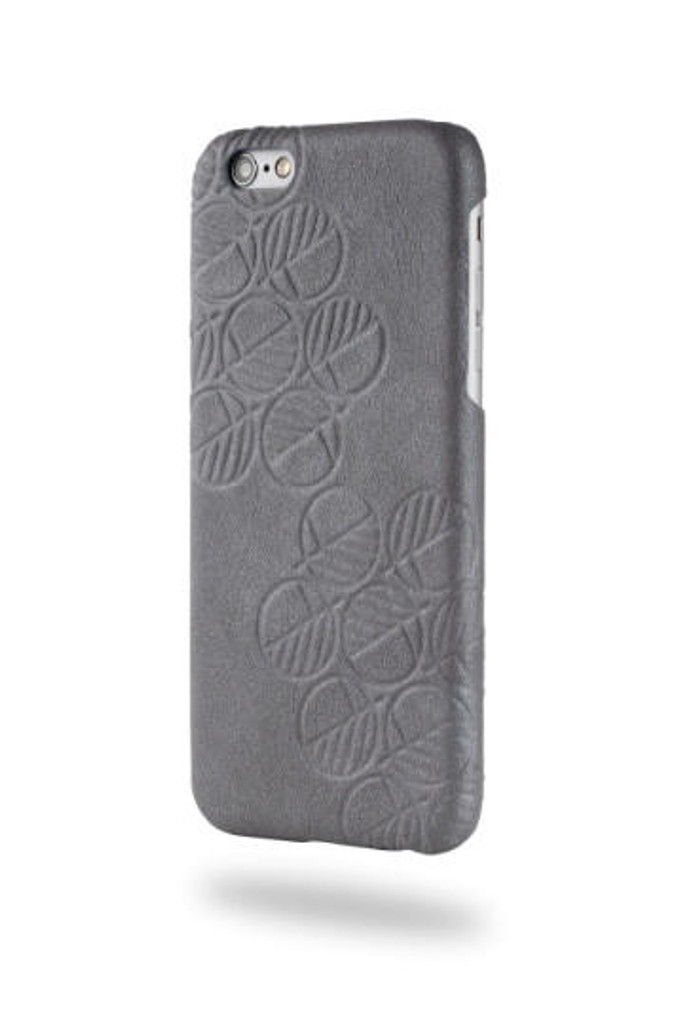 Ladies Drew Lennox Apple iPhone SE 2020 2nd Generation Leather Back Protective cover in Silver Grey