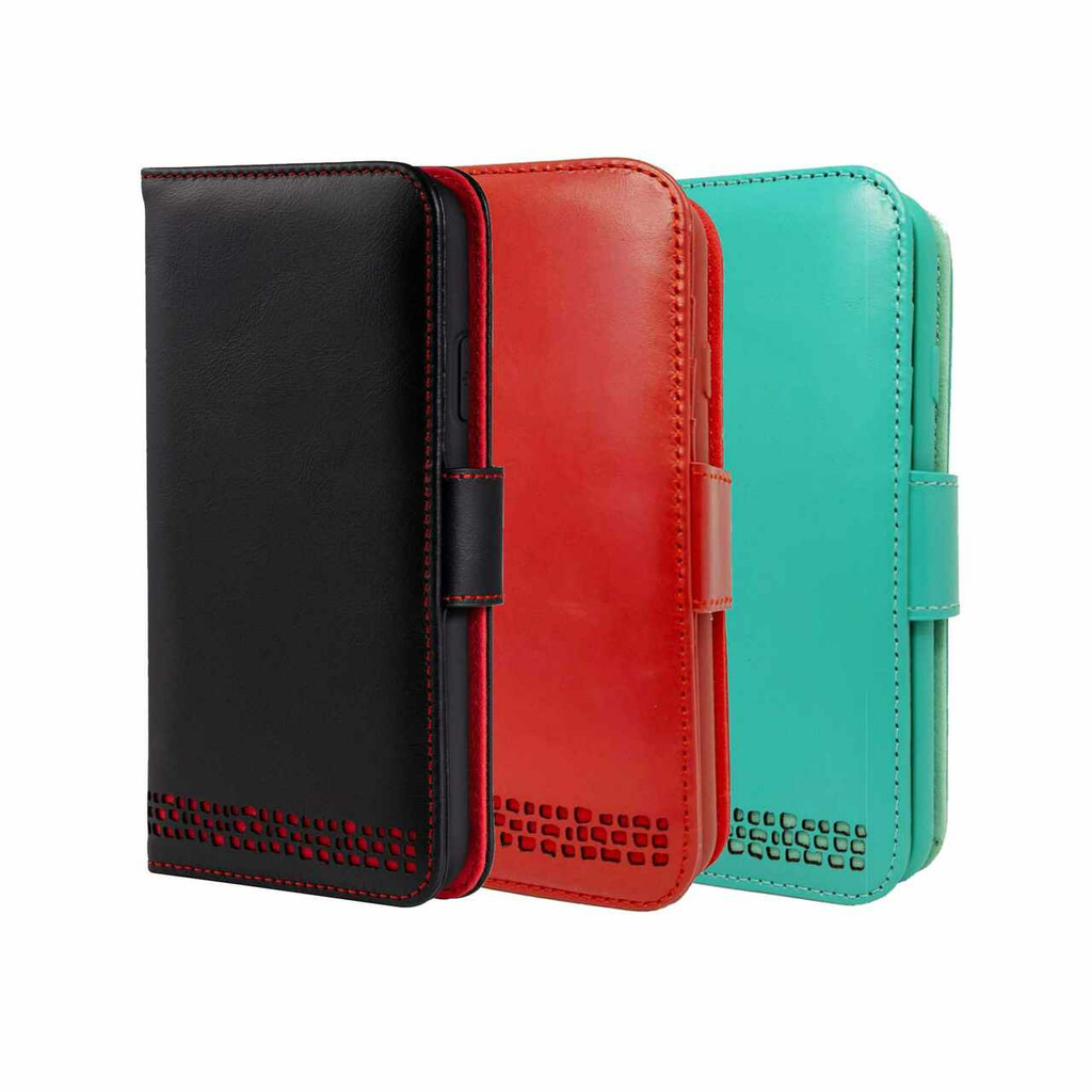 Rila luxury leather wallet case for Samsung Galaxy S20