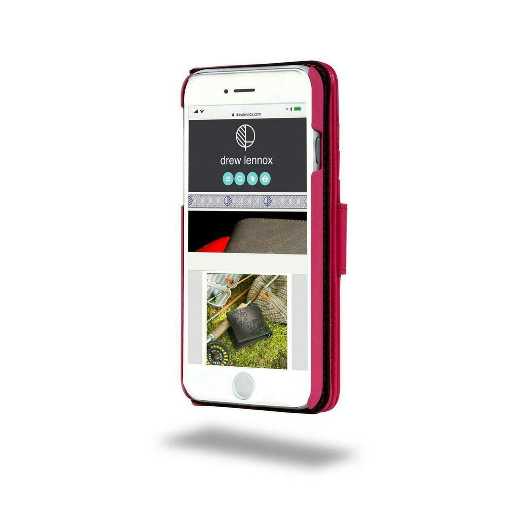 Royale iPhone XR case opened to reveal multiple card slots