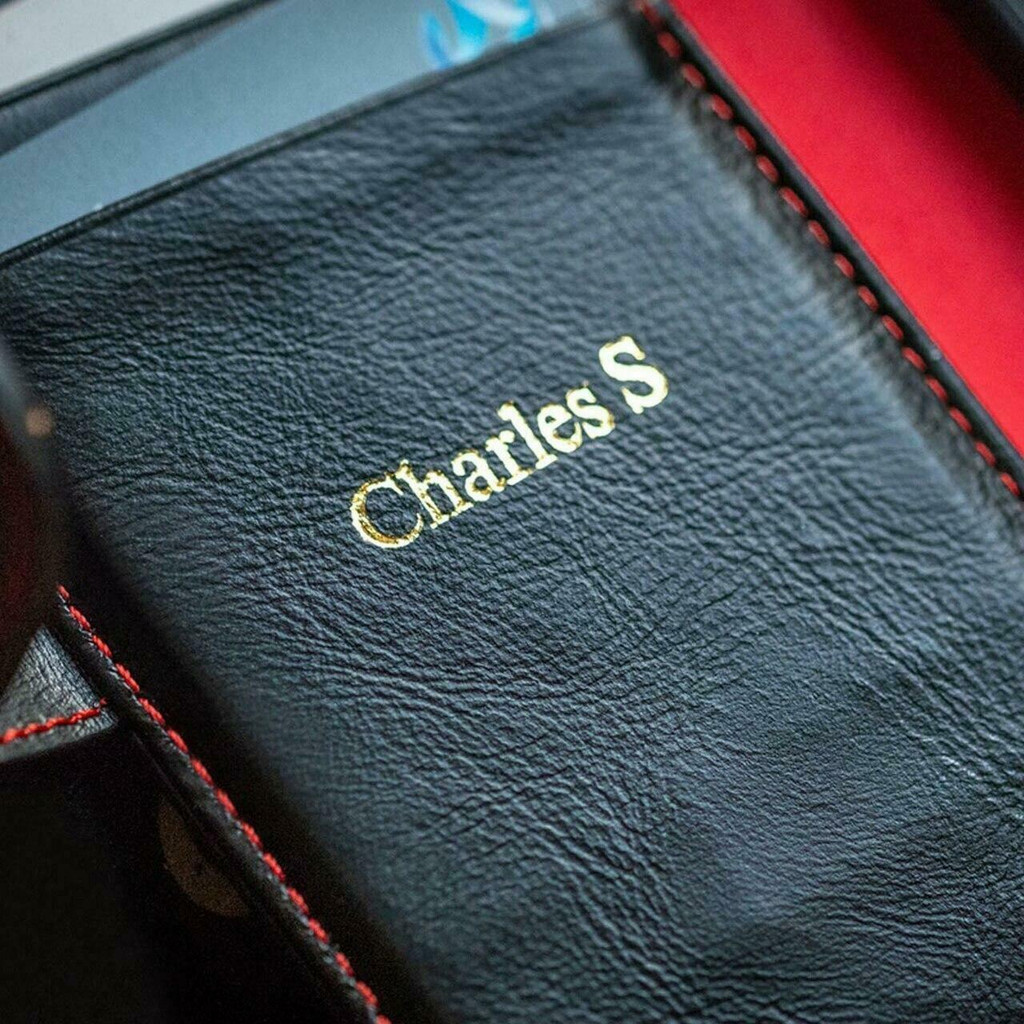 Wrist strap attached to Royale leather iPhone case