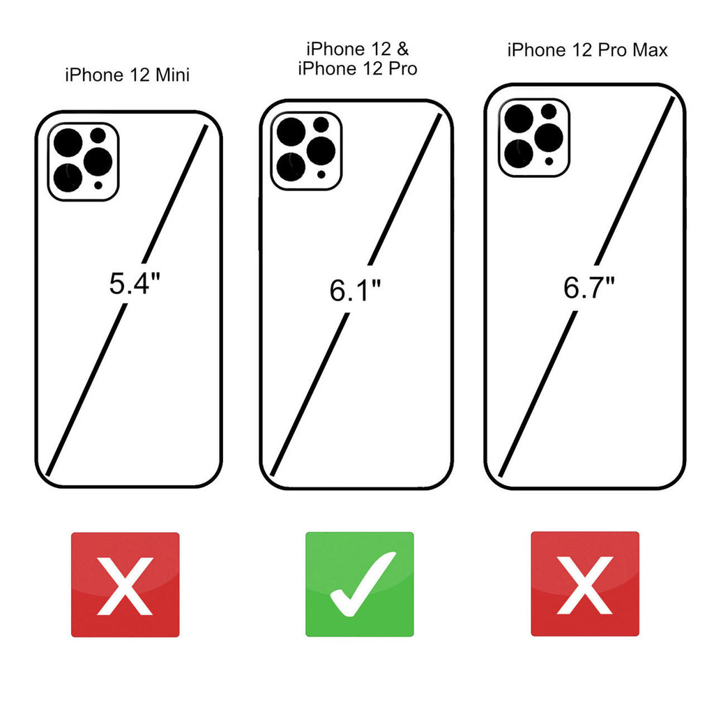 iPhone 12 in Royale wallet case – side profile