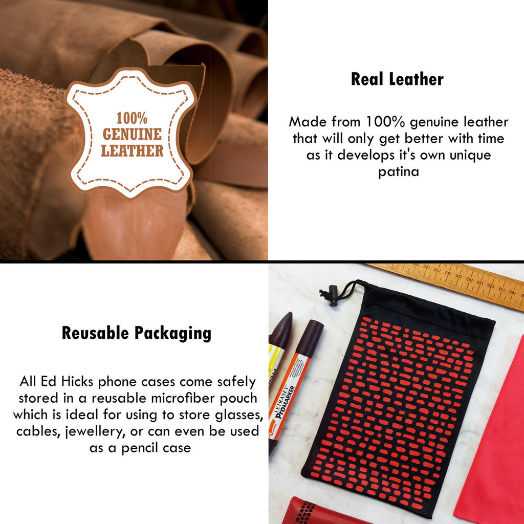 Rila Samsung Galaxy S23 Ultra 6.8" Leather Wallet Case ⭆ Quad Protection