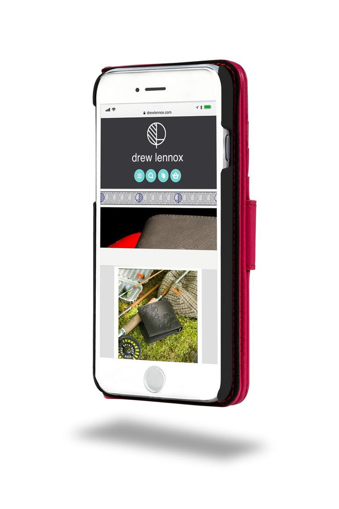 easy to use leather iPhone 17 flip case