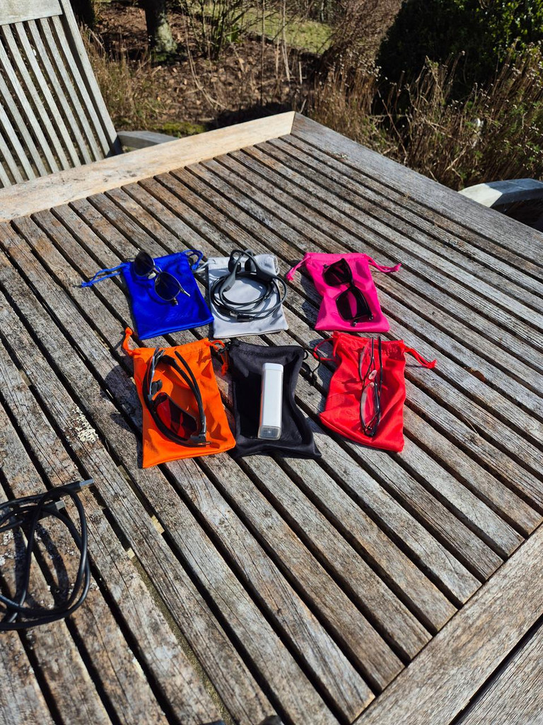 Ed Hicks 4 pcs Soft Glasses Cases & Premium Microfibre Storage Pouches