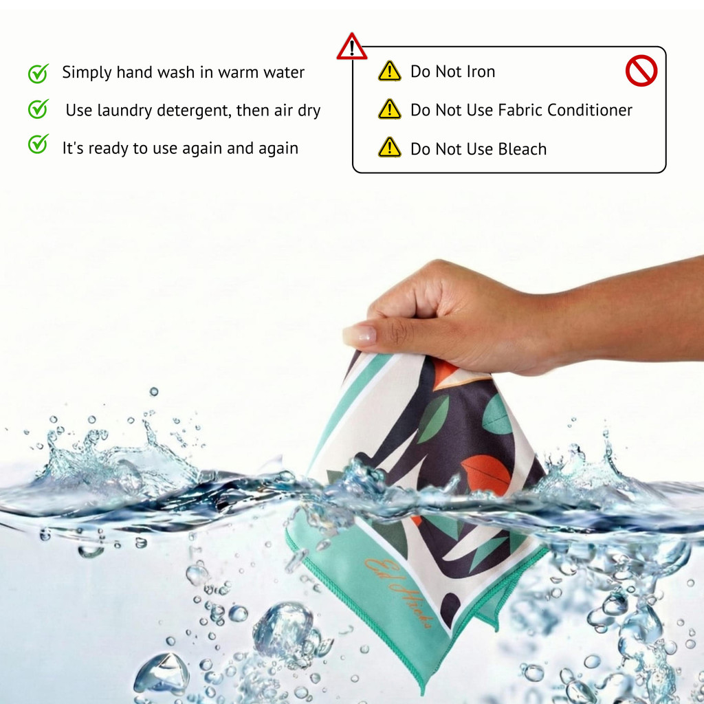 Washable cat microfibre cleaning cloth care instructions