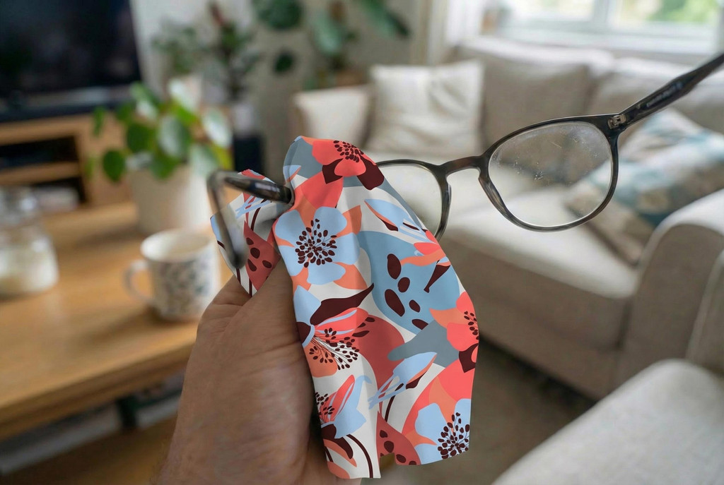 Arty microfibre glasses cloth cleaning spectacle lenses