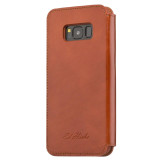 Samsung Galaxy S8 Brown Leather Phone Case
