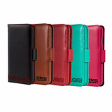 "Rila" iPhone 12 Real Leather Wallet Phone Case