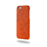 iPhone 6 Orange Leather Back case