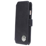 iPhone 7 Leather Wallet Phone Case in Black iPhone 7 Leather Wallet Phone Case in Black