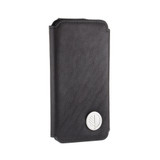 iPhone 7 All Leather Black Folio Phone Case iPhone 7 All Leather Black Folio Phone Case