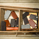 Luxury brown leather folio phone case iPhone 6