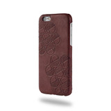 iPhone 6 purple leather back case shimmer finish iPhone 6 purple leather back case shimmer finish