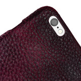 iPhone 6 Purple Leather Back case