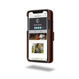 Leather wallet phone case designed for iPhone X