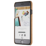 iPhone SE tan case stylish leather design