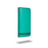 Royale case lying flat on wooden surface