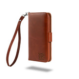 Wrist strap attachment on Royale leather phone case for iPhone 12 Mini