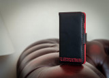 iPhone 15 Rila wallet case in genuine leather with biodegradable cradle