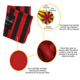 Copy of 5* XL Microfibre TV Screen Cleaning Clothes - Striped for Style and to bring a Smile 30x30cm  Laptop and Tablet Screen Cleaning Cloths — Storage Pouch