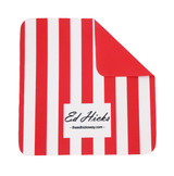 Copy of 5* XL Microfibre TV Screen Cleaning Clothes - Striped for Style and to bring a Smile 30x30cm  Laptop and Tablet Screen Cleaning Cloths — Storage Pouch